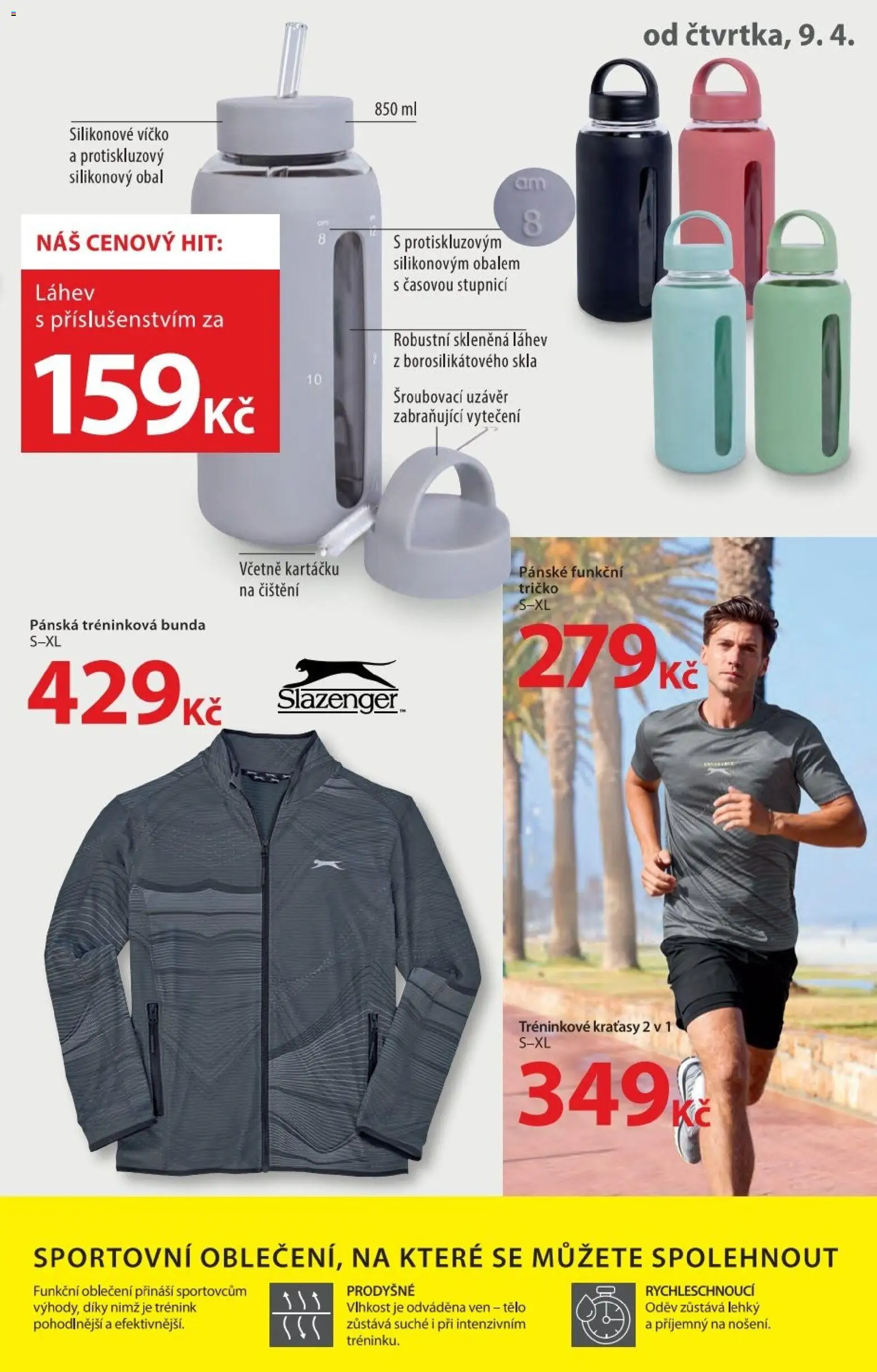 NKD leták od 09.04.2026 | Strana: 11 | Produkty: Tričko, Kraťasy, Oblečení, Láhev