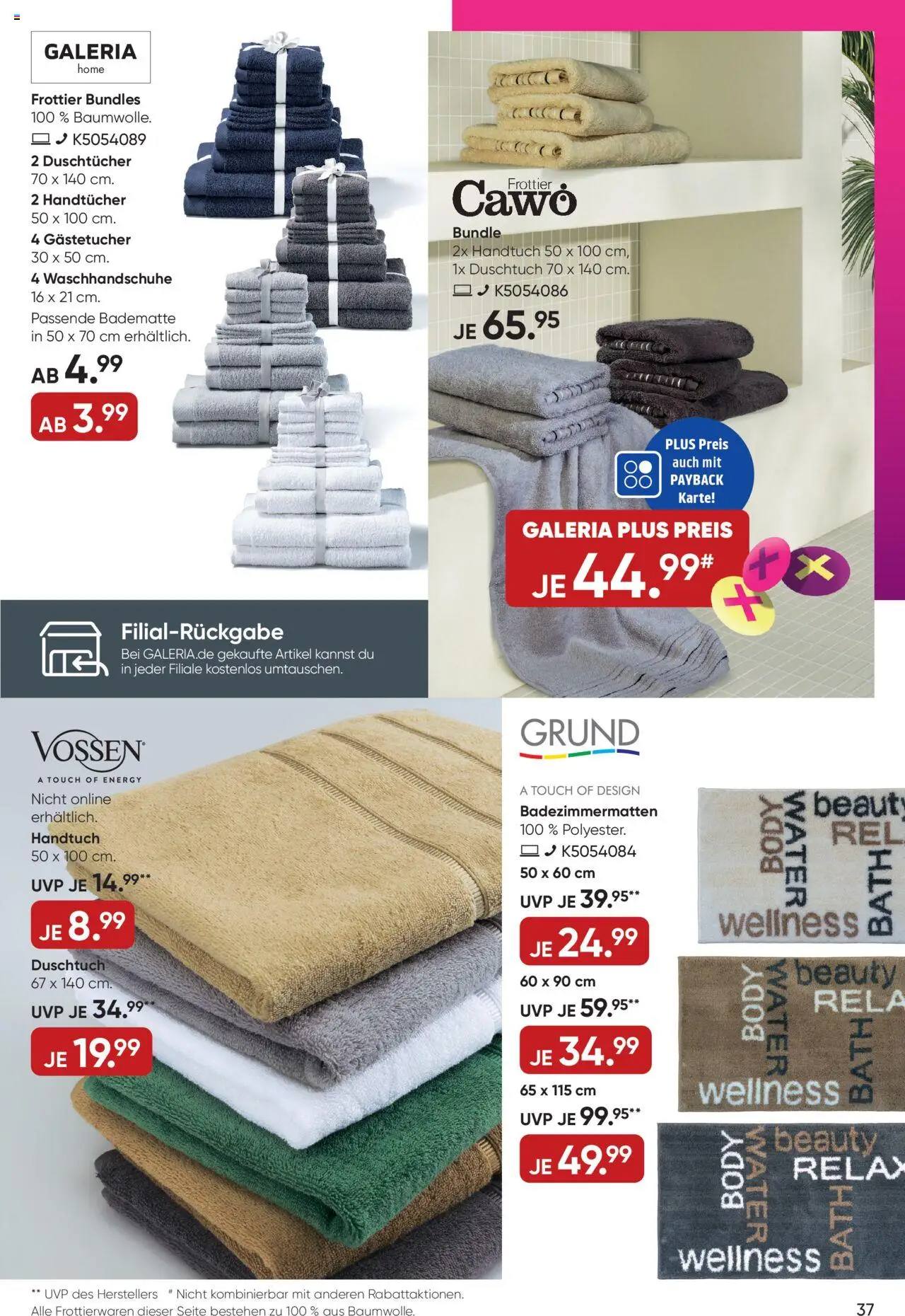 Galeria Karstadt Kaufhof Online-Prospekt – gültig ab 29.09.2025 | Seite: 37 | Produkte: Energy