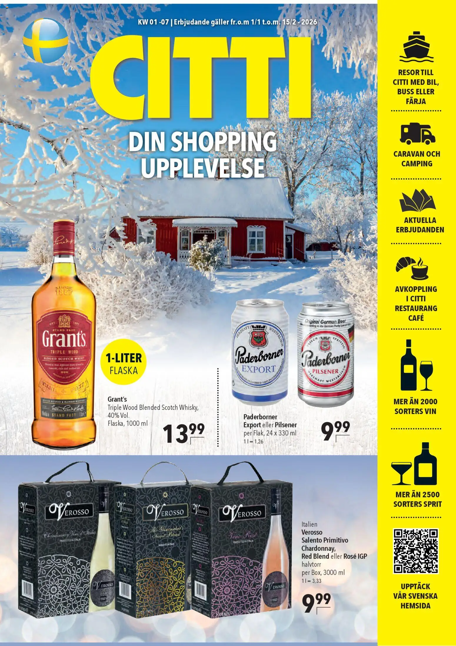 CITTI Markt - Schweden-Werbung – gültig ab 02.01.2026 | Seite: 1