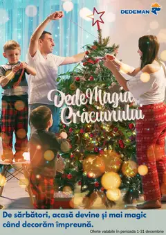 Ofertele Dedeman valabile de la 01.12.2025