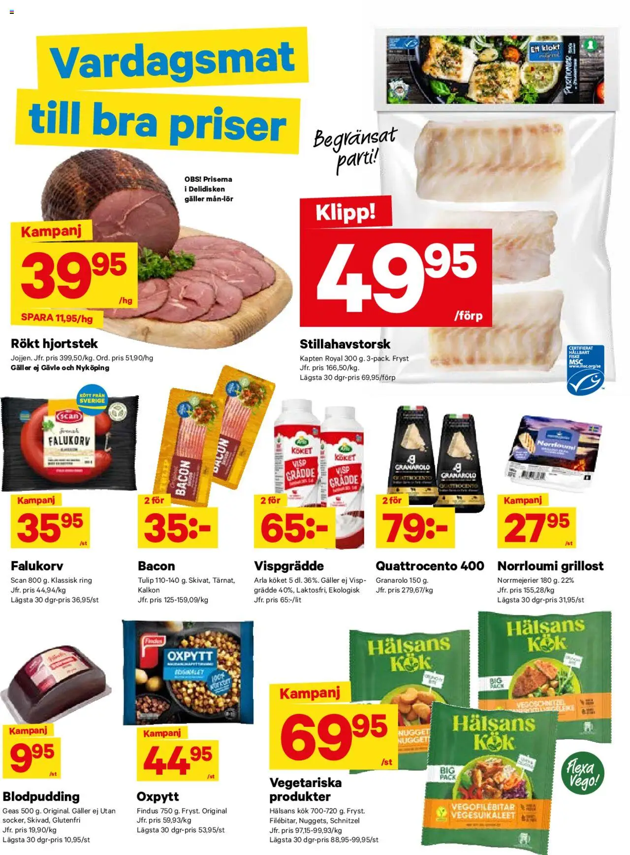City Gross reklamblad aktuell från 11.08.2025 | Sida: 5 | Produkter: Grillost, Galler, Ring, Grädde