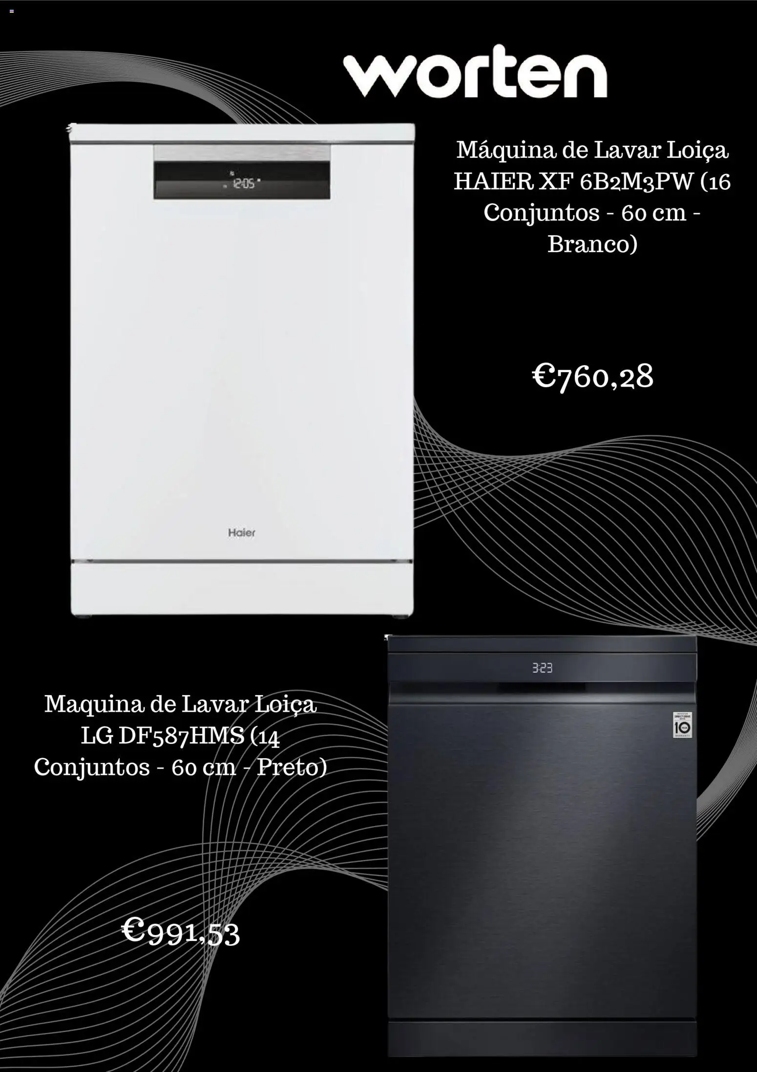 Worten Black Friday │ válido de 11.11.2025 | Página: 6 | Produtos: Máquina de lavar