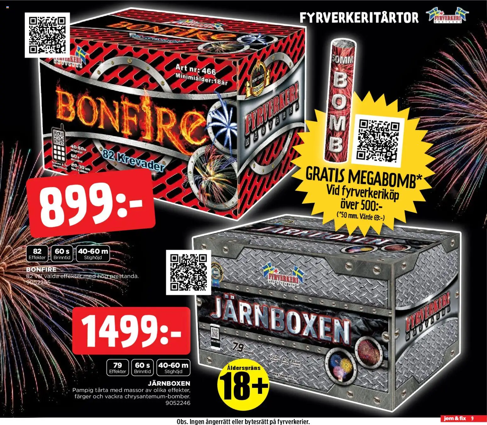 Jem & Fix reklamblad aktuell från 26.12.2025 | Sida: 9