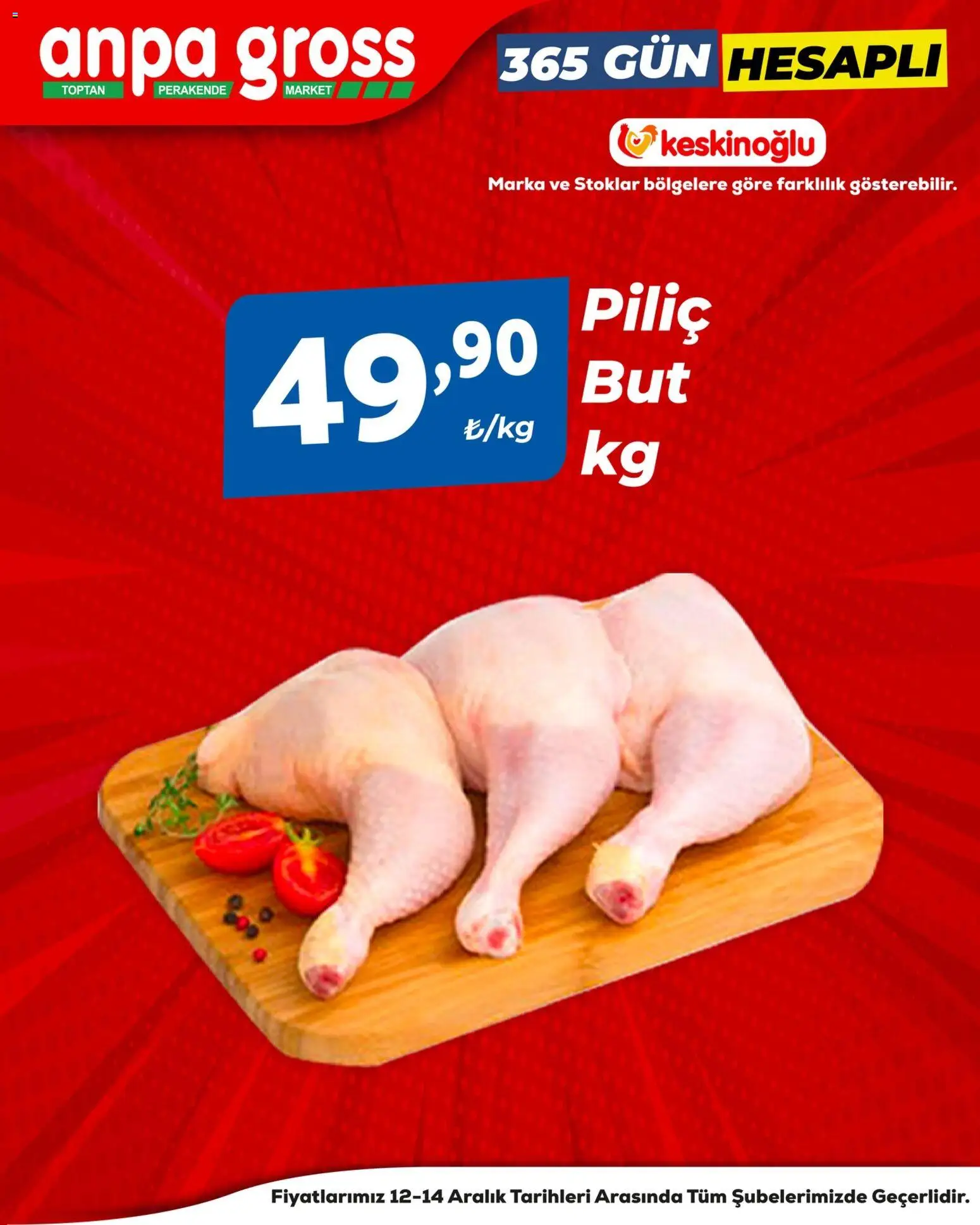 Anpa Gross Piliç Katalog - 12.12.2025 tarihinden itibaren geçerlidir | Sayfa: 7 | Ürünler: Piliç