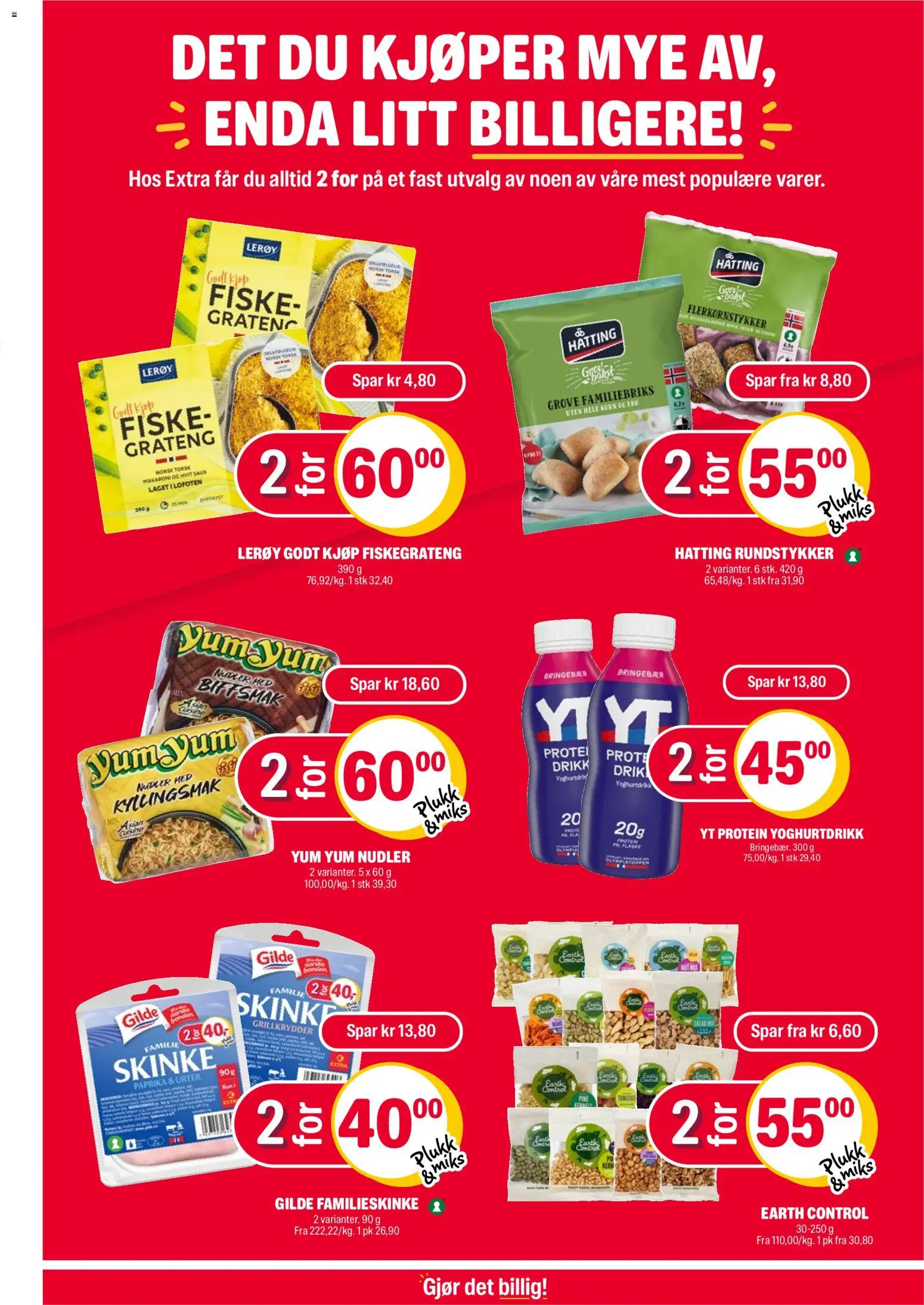 {H1} | Side: 16 | Produkter: Prosop de baie, Skinke, Bringebær, Urter