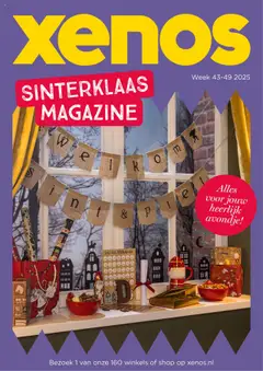 Xenos - Sinterklaas magazine - Voorbeeld van een folder van Xenos, geldig van 19.10.2025