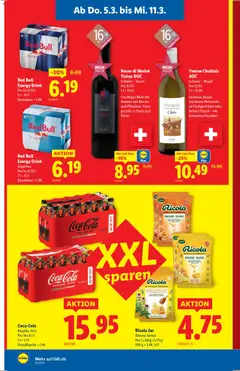Lidl Aktionen ab 05.03.2026 gültig | Seite: 10 | Produkte: Merlot, Pizza, Wein, Pasta