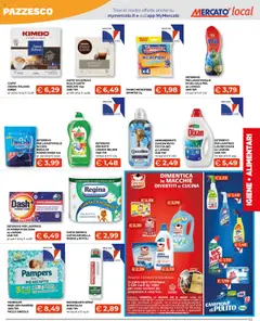 Volantino Mercatò del 04.08.2025 | Pagina: 11 | Prodotti: Caffè, Deodorante, Capsule per lavastoviglie, Detersivo per lavastoviglie