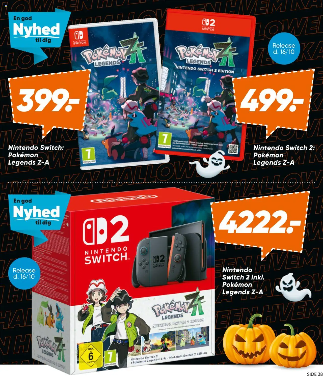 Bilka tilbudsavis – gyldig fra 17.10.2025 | Side: 14 | Produkter: Is, Nintendo Switch