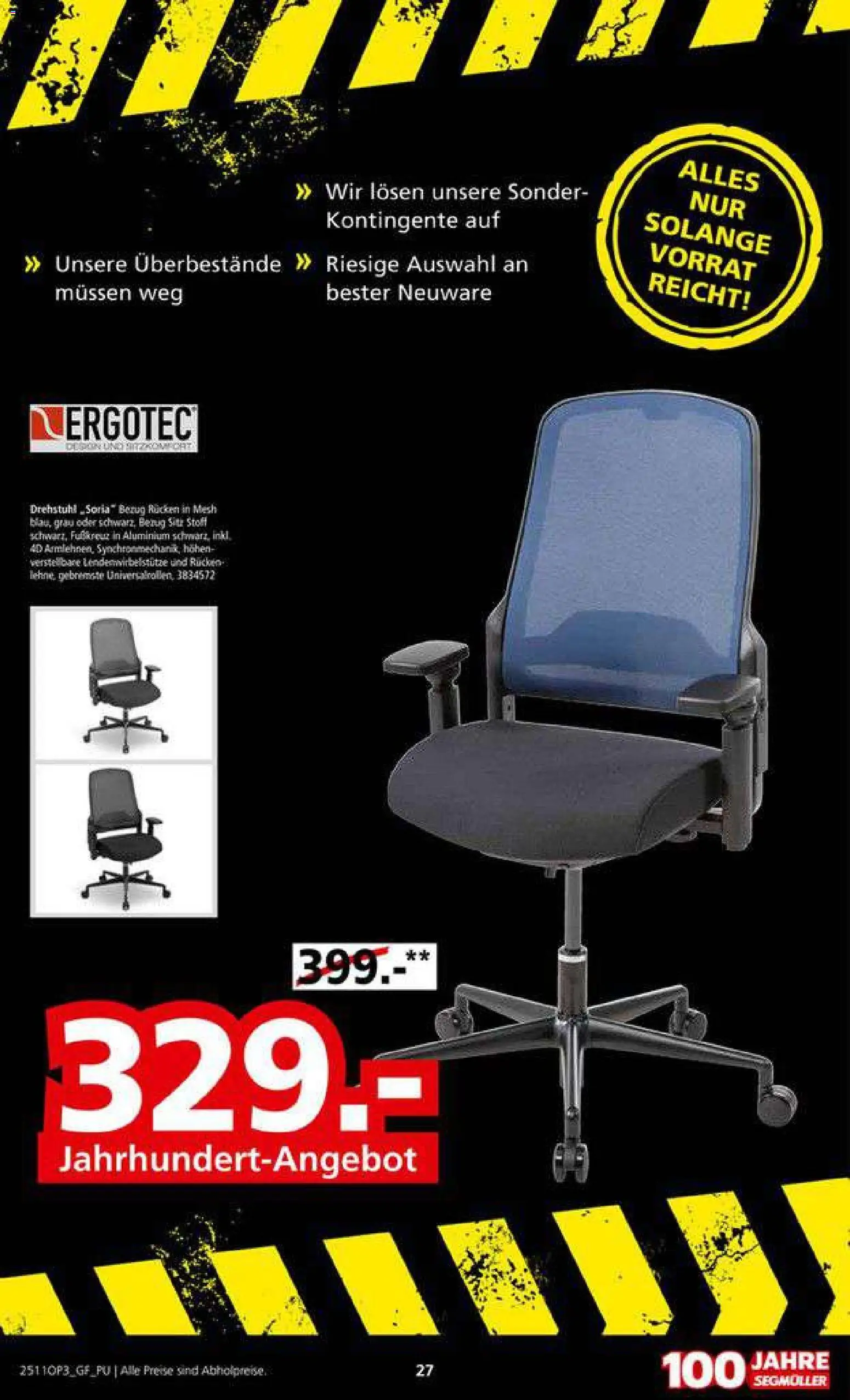 Segmüller Lagerausverkauf bei Segmüller – gültig ab 22.11.2025 | Seite: 27