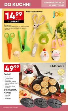 Biedronka gazetka - Hity i inspiracje od 11.09.2025 | Strona: 11 | Produkty: Krajalnica, Wyciskarka, Patelnia