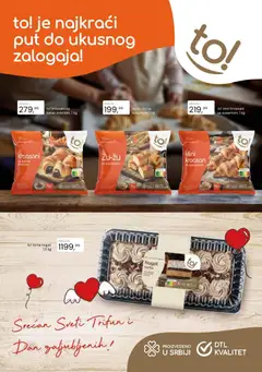 Metalac Proleter katalog - pregled Metalac Proleter kataloga - važi od 11.02.2026 | Strana: 2 | Proizvode: So, Kroasan, Torta