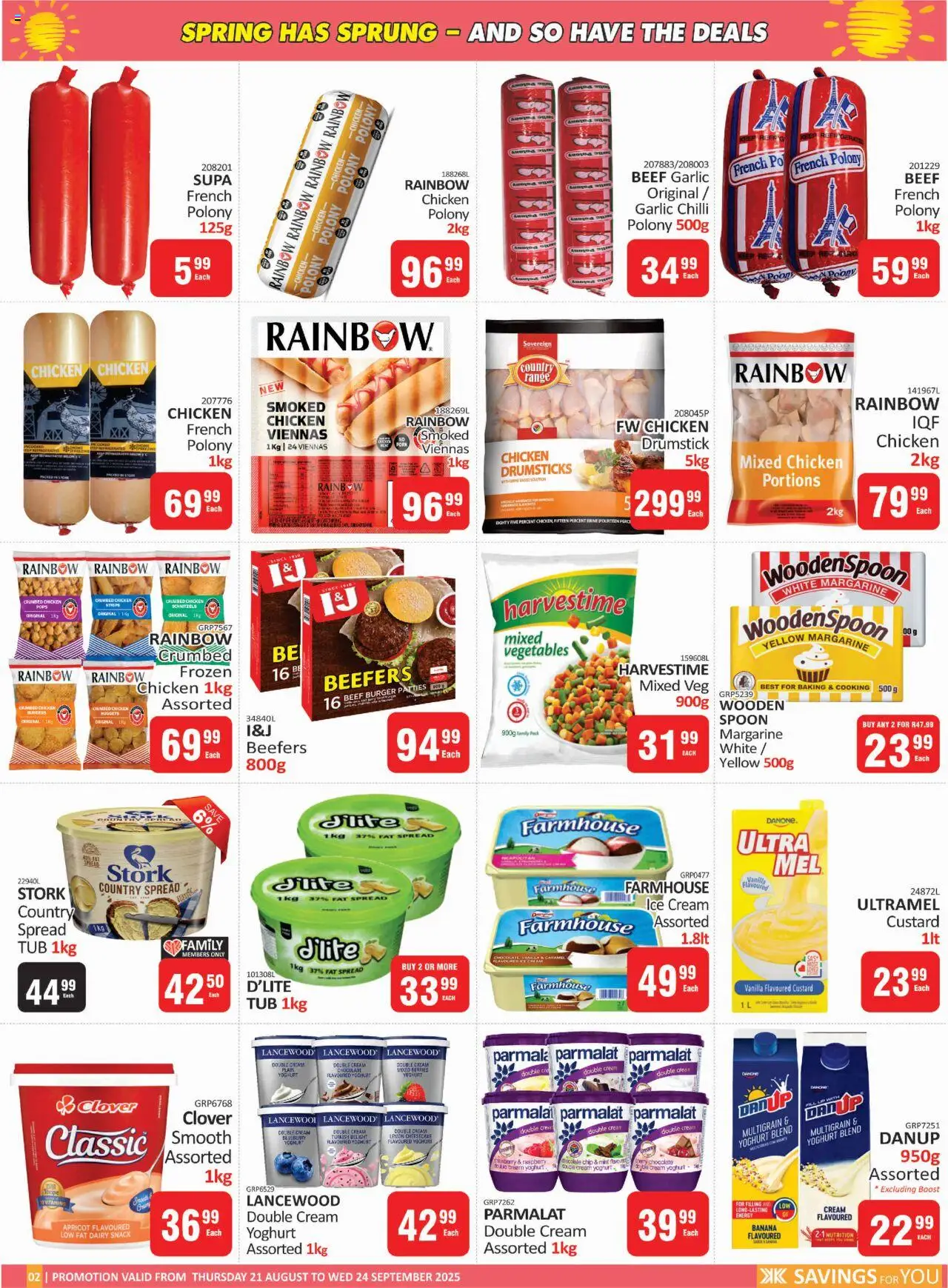 KIT KAT Cash & Carry Spring Leaflet Promotion │ valid from 21.08.2025 | Page: 2 | Products: Chocolate, Ice cream, Vegetables, Fat spread