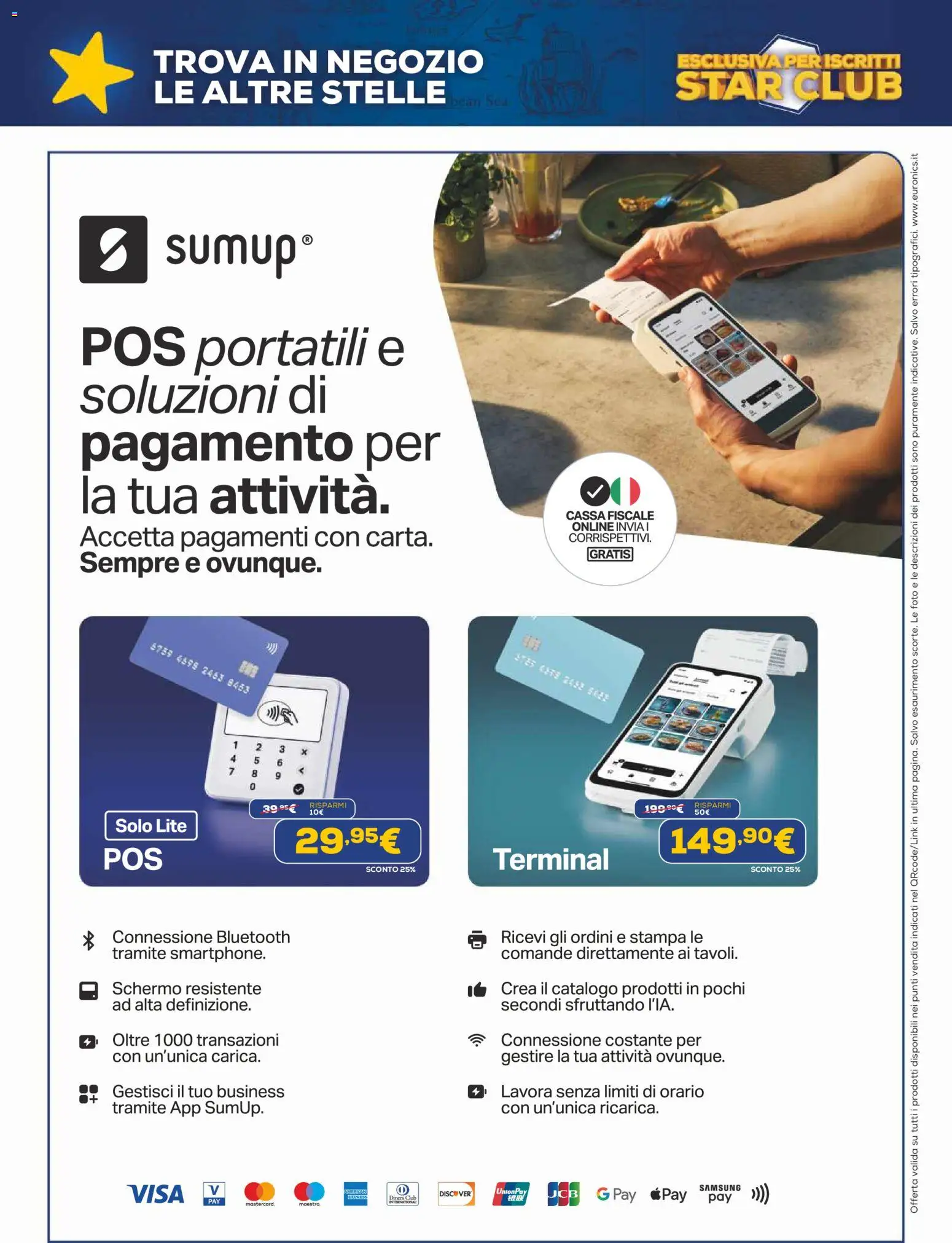 Volantino Euronics del 19.02.2026 | Pagina: 34 | Prodotti: Schermo, Stampa, Samsung