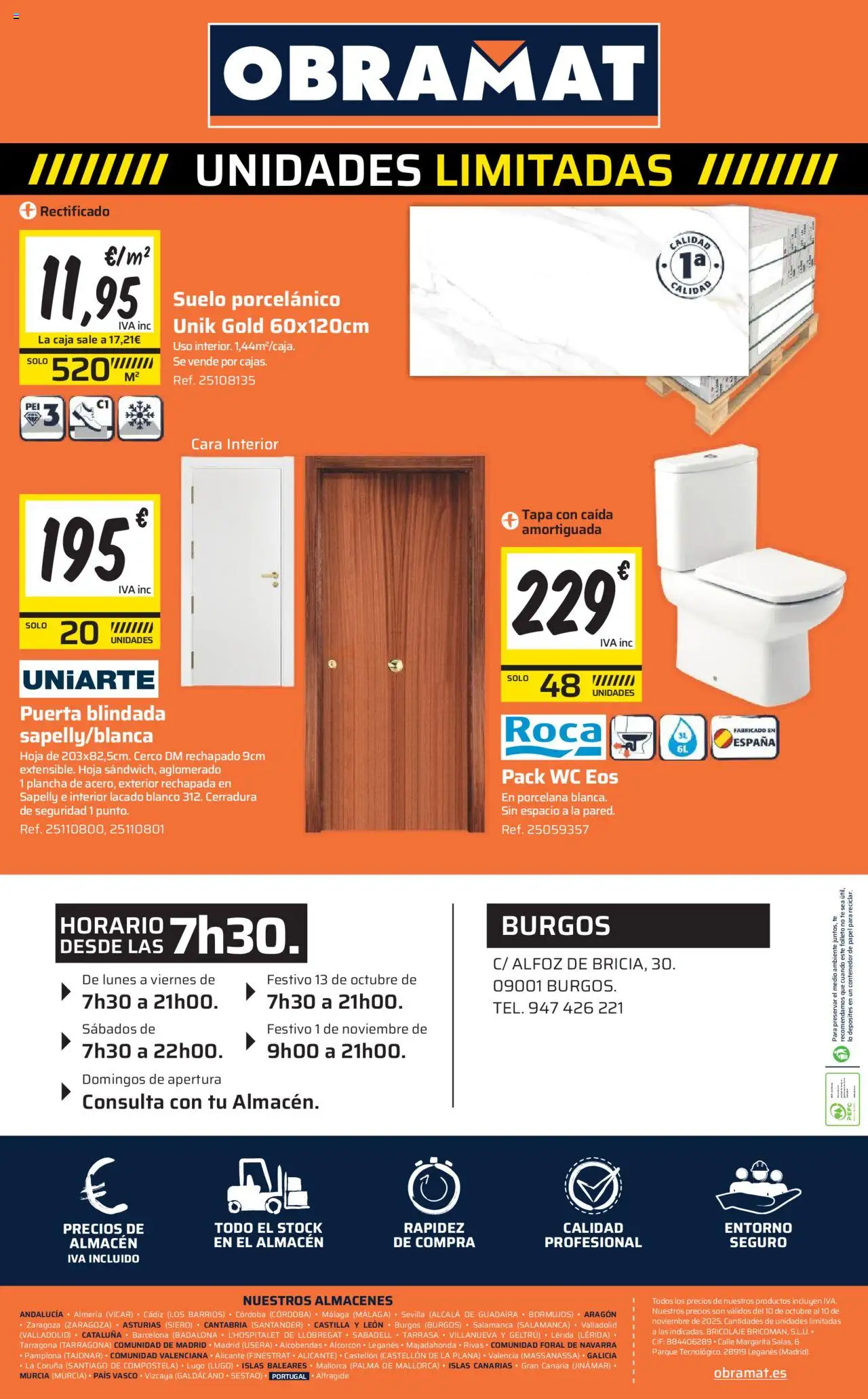 Obramat - Pamplona  │ válido desde el 10.10.2025 | Página: 80 | Productos: Té, Plancha, Caja