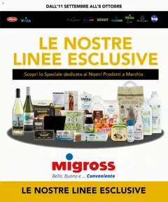 Anteprima del volantino Migross Inserto Eccellenze catalogo valido a partire dal 11.09.2025