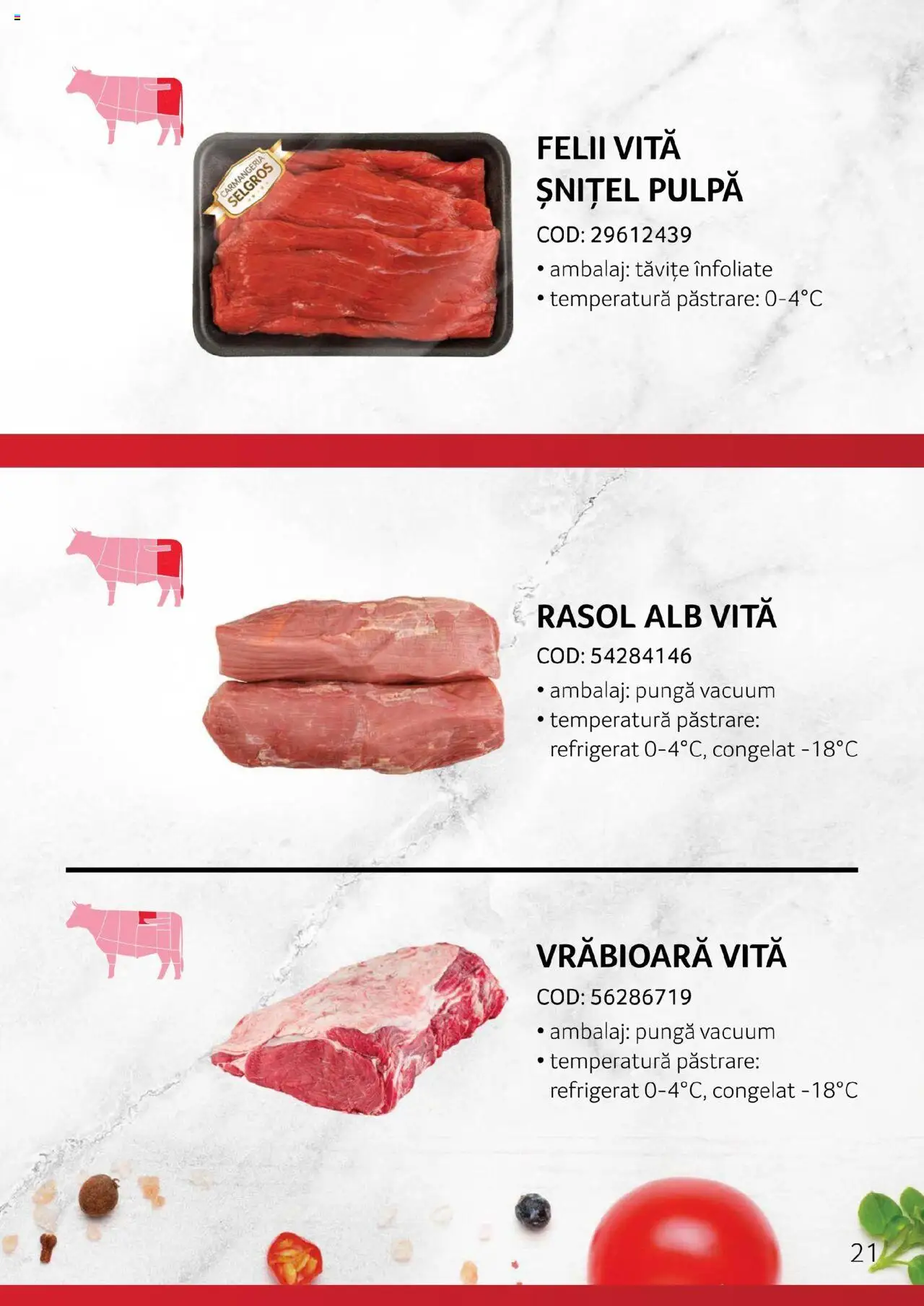 Catalog Selgros - Carne – valabil de la 27.04.2023 | Pagină: 21 | Produse: Pungă, Rasol