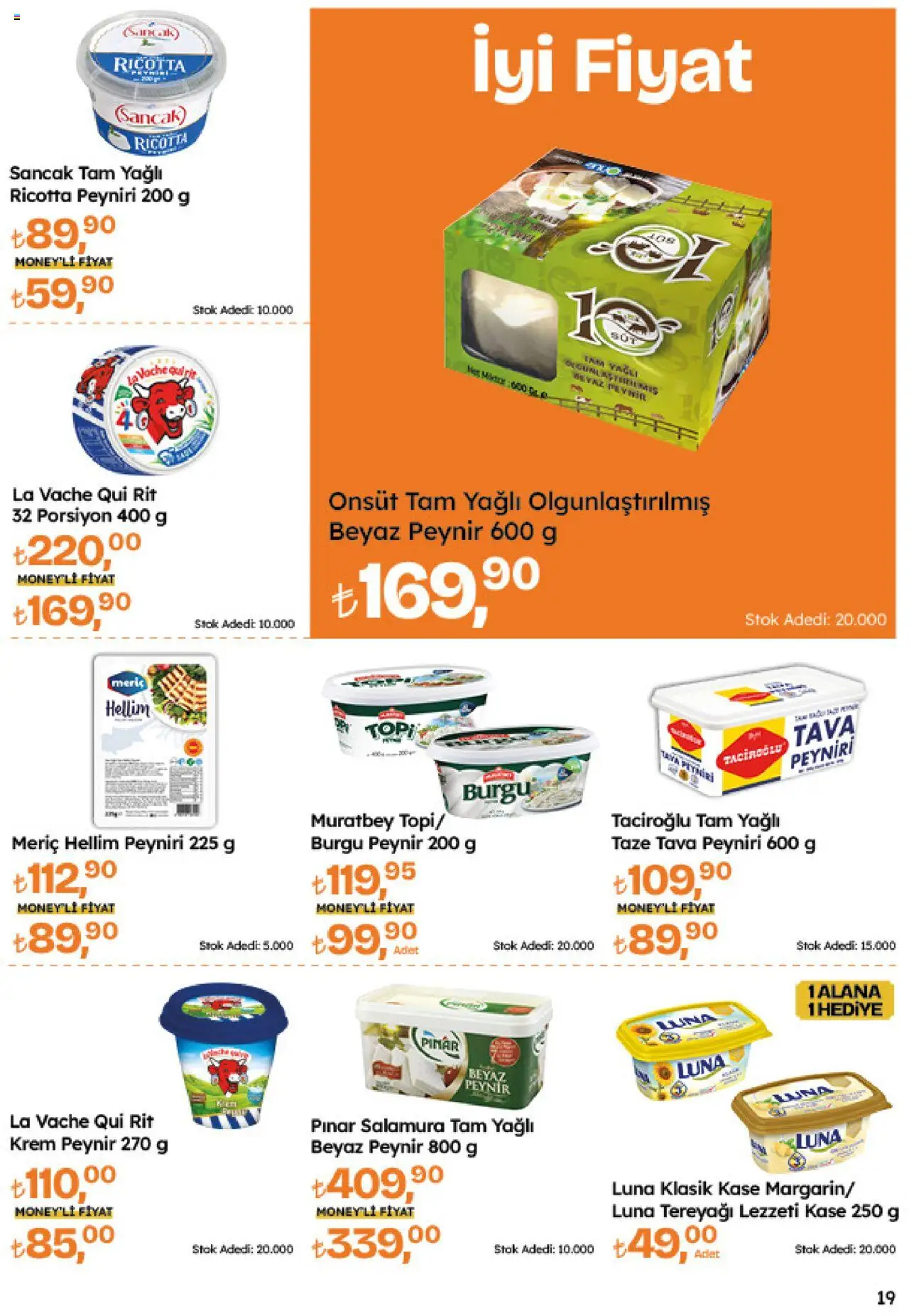 Migros Katalog - Migroskop - 25.09.2025 tarihinden itibaren geçerlidir | Sayfa: 19 | Ürünler: Kaşe, Krem, Tereyağı, Peynir