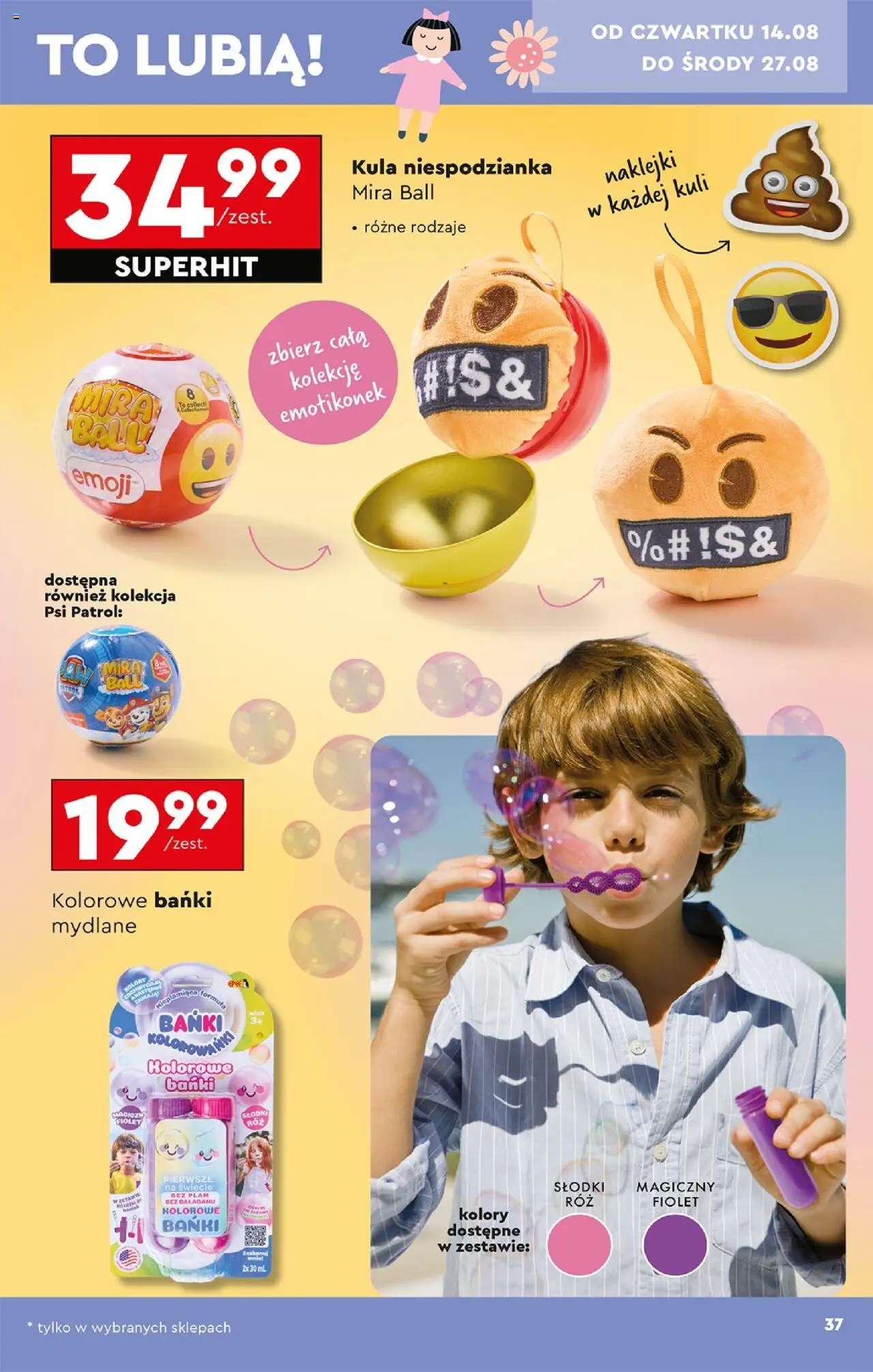 Biedronka gazetka - Hity i inspiracje od 11.08.2025 | Strona: 41 | Produkty: Naklejki