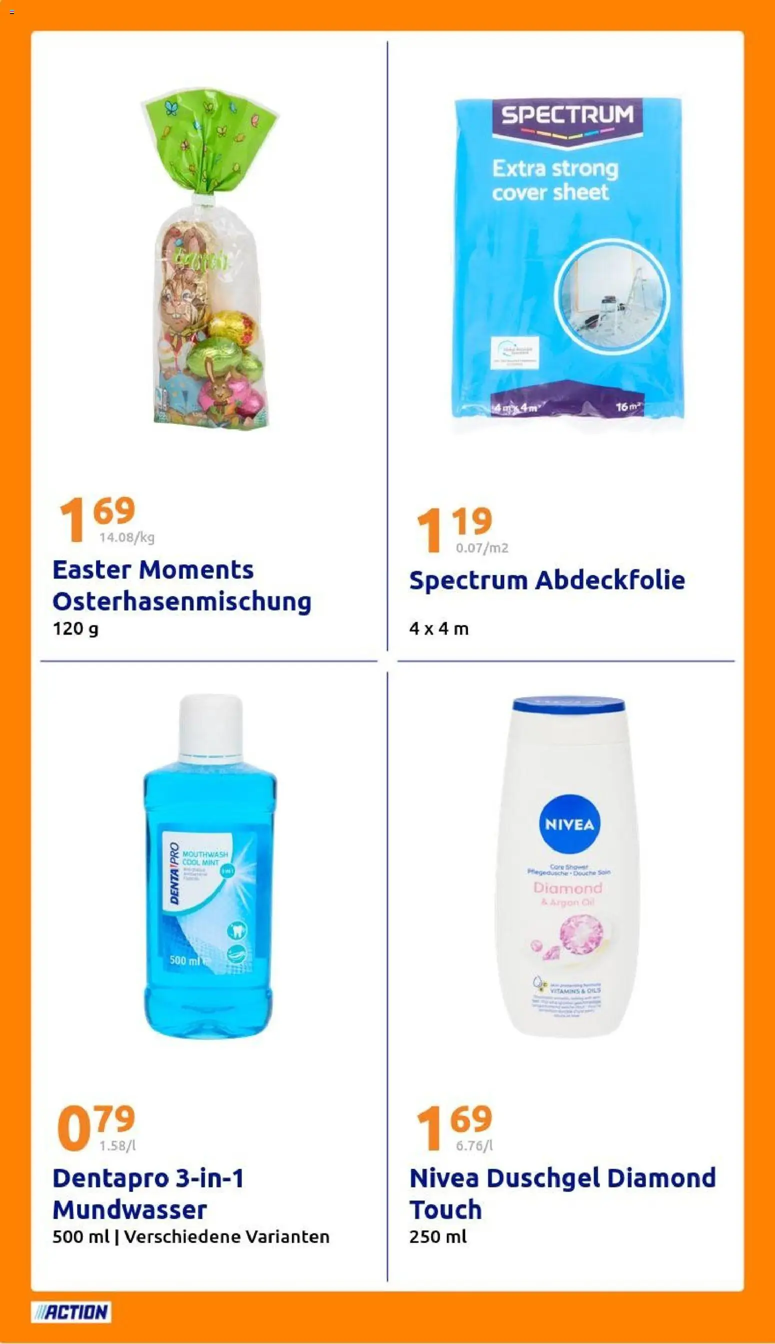 Action Flugblatt gültig ab 04.03.2026 | Seite: 20 | Produkte: Duschgel, Mundwasser