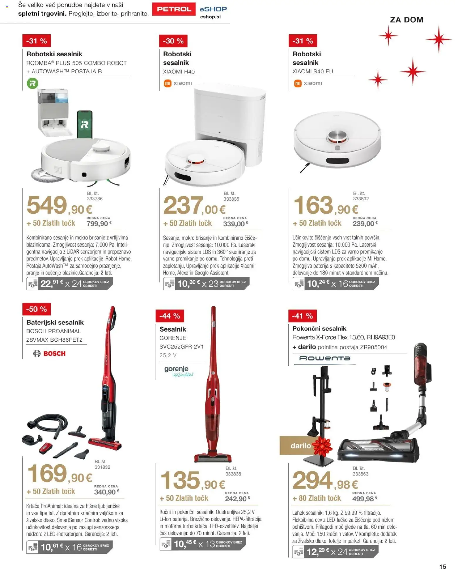 Novi Petrol katalog ponudbe – veljaven od 02.12.2025 | Stran: 15