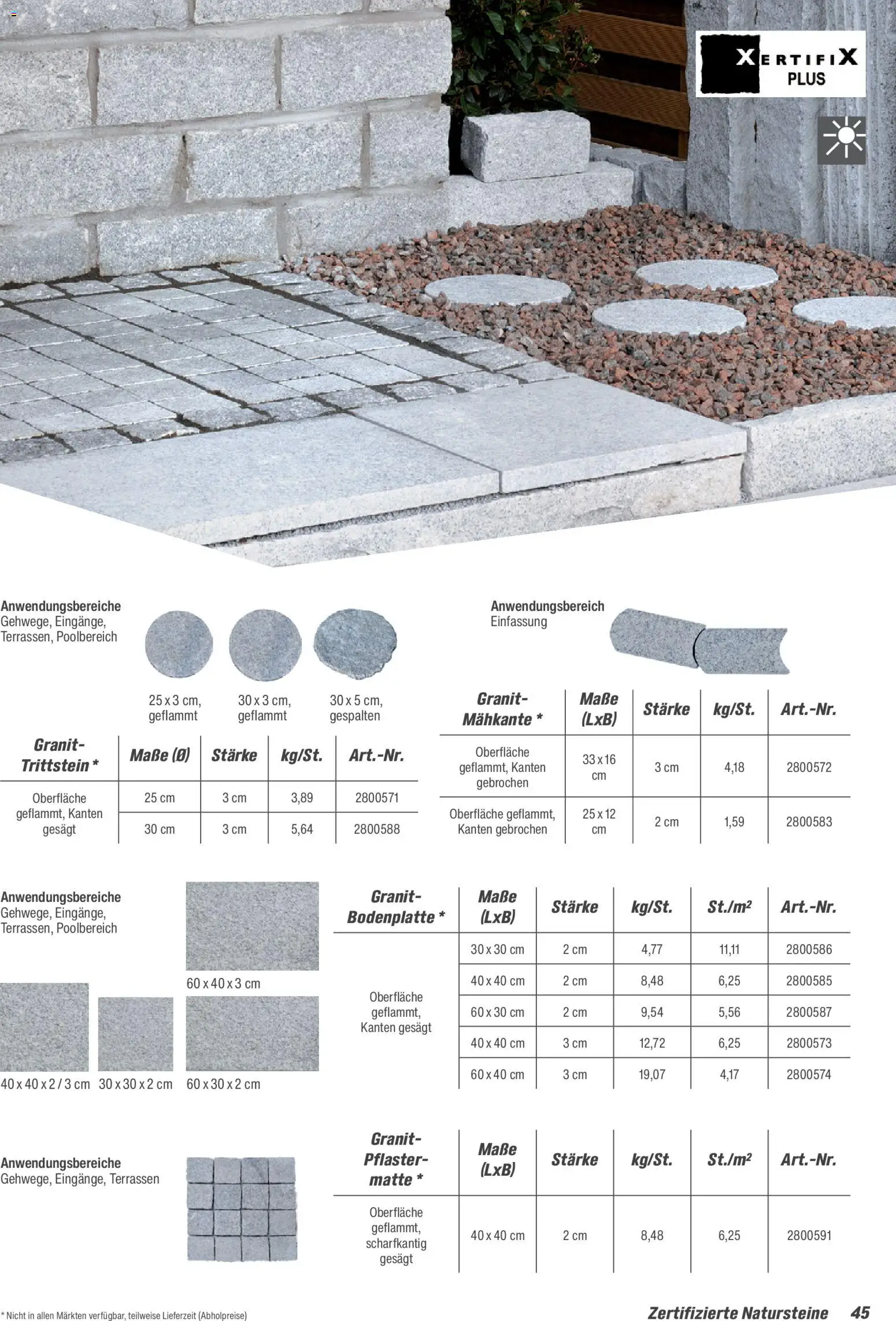 Toom Baumarkt Gartenbaustoffe 2026 – gültig ab 20.02.2026 | Seite: 45