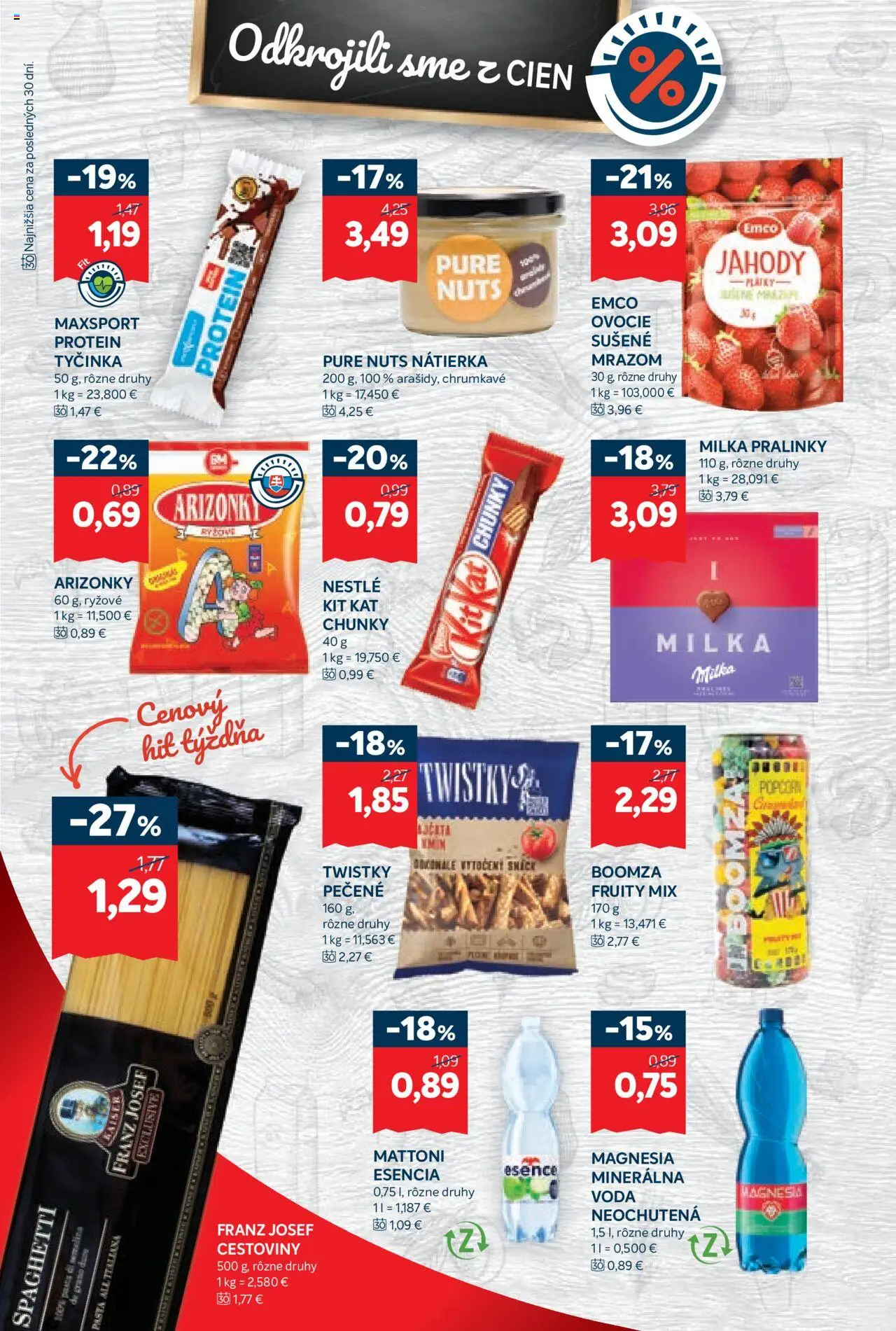 Kraj leták │ platný od 19.06.2025 | Strana: 6 | Produkty: Magnesia, Mattoni, Milka, Minerálna voda