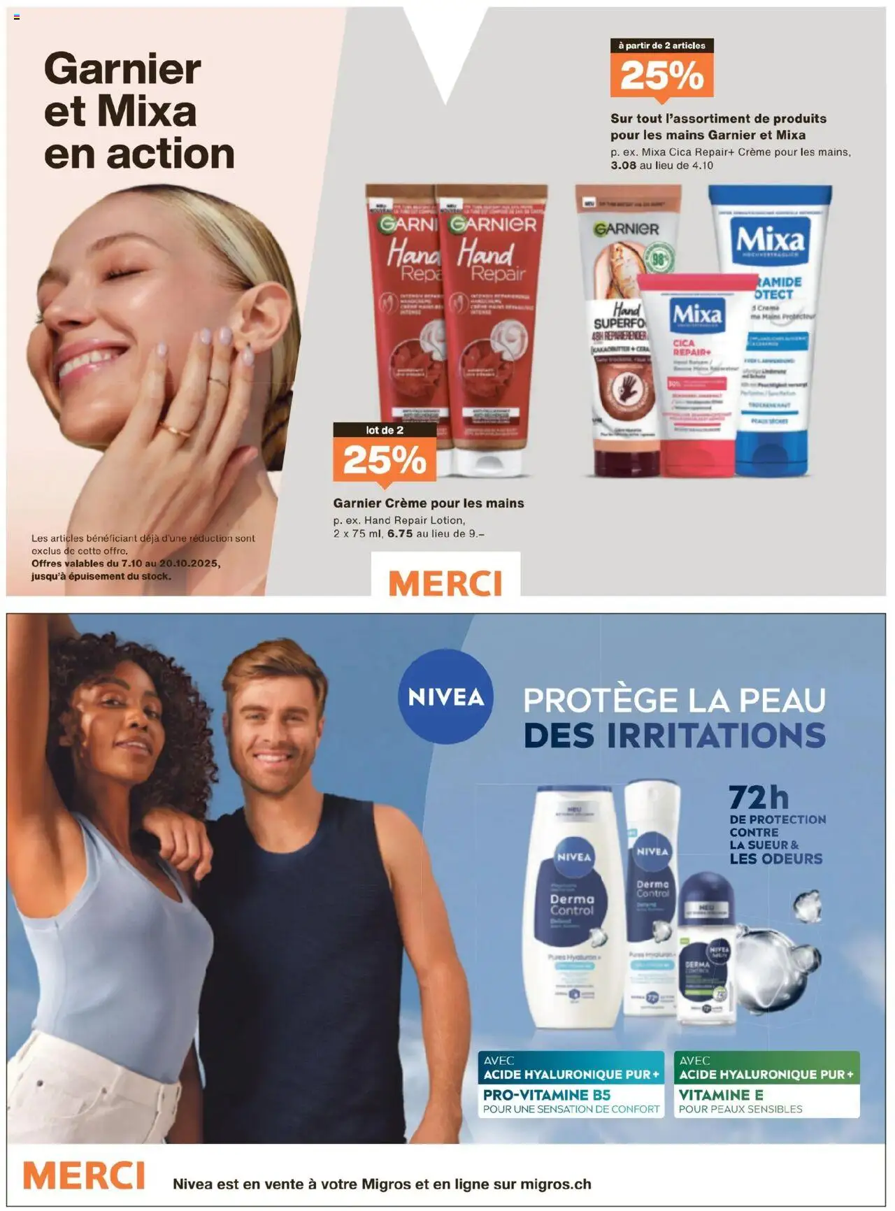 Migros Magazin FR – gültig ab 06.10.2025 | Seite: 46 | Produkte: Creme
