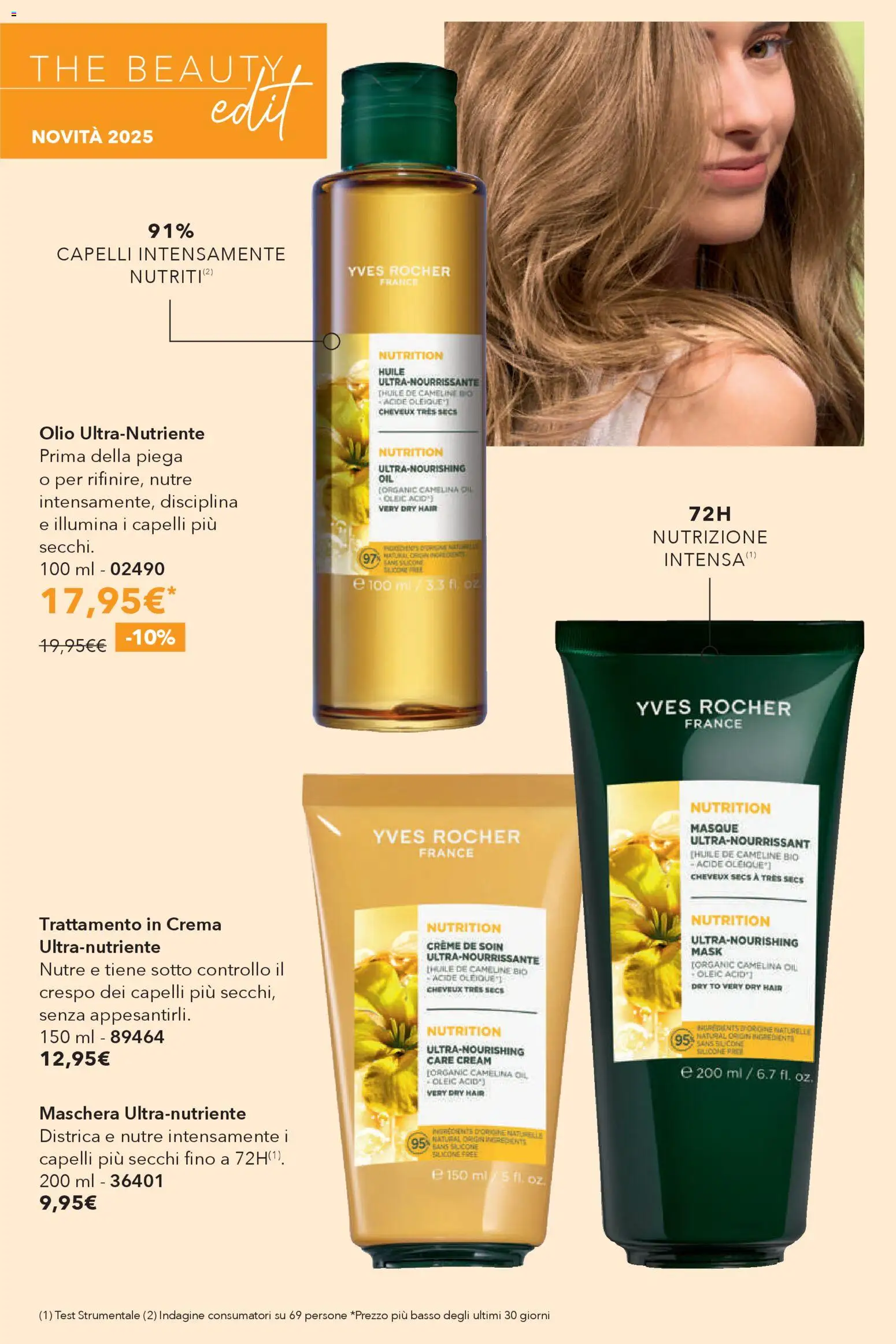 Volantino Yves Rocher del 16.12.2025 | Pagina: 14 | Prodotti: Crema, Maschera, The, Silicone