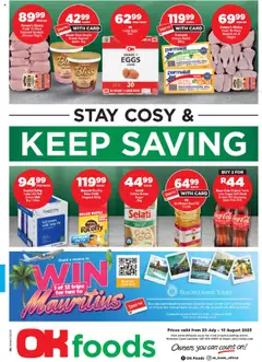 Preview of OK Foods specials valid from 23.07.2025