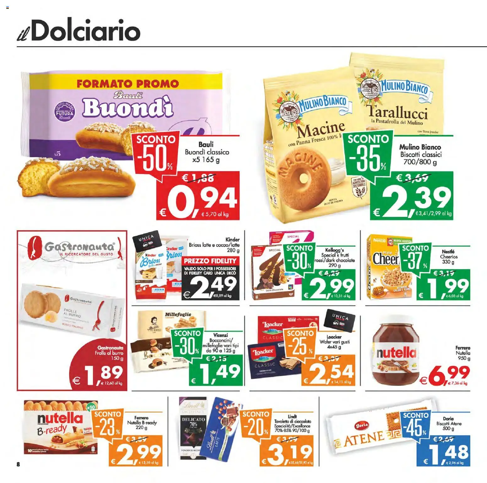 Volantino Decò del 13.02.2026 | Pagina: 11 | Prodotti: Latte, Olio, Burro, Miele