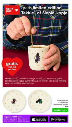Hema - Folder - Voorbeeld van een folder van Hema, geldig van 08.12.2025 | Pagina: 47 | Producten: Servies