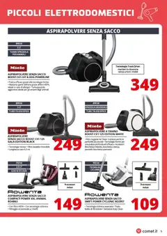 Anteprima del volantino Comet volantino Piccoli Elettrodomestici Cura persona, Pulizia e Stiro valido a partire dal 06.03.2026 | Pagina: 5