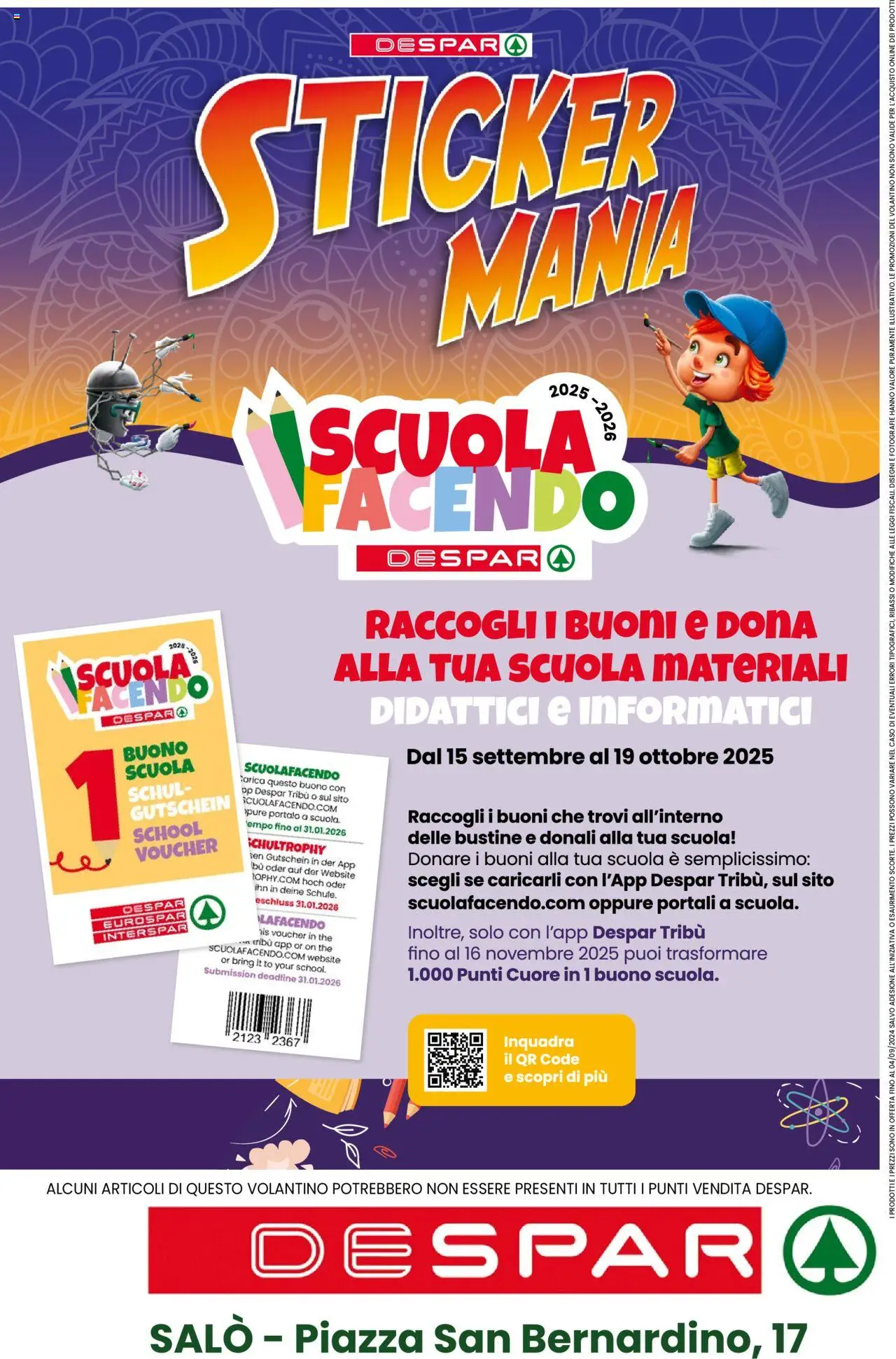 Volantino Despar del 02.10.2025 | Pagina: 20 | Prodotti: The