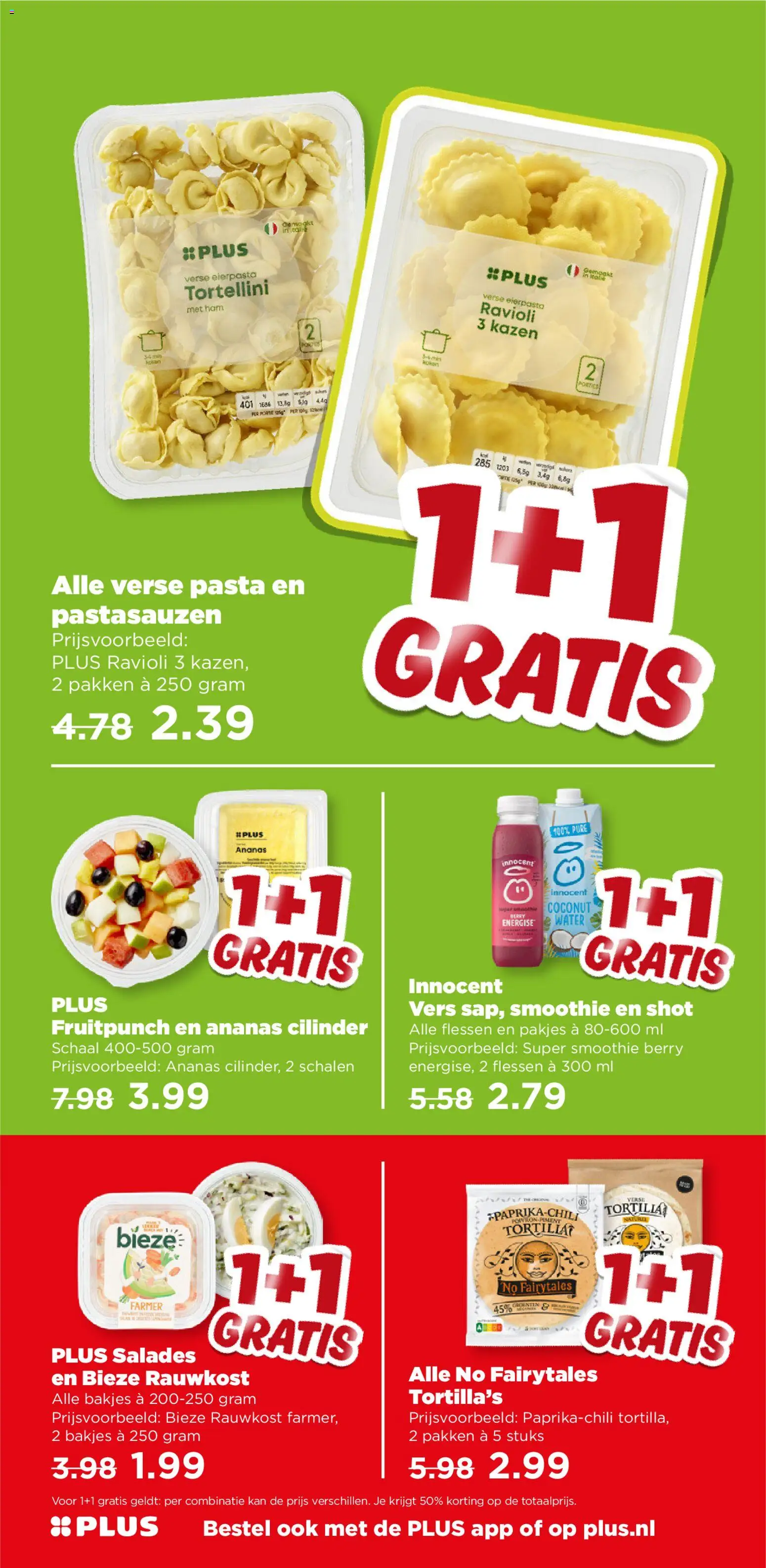 {H1} | Pagina: 5 | Producten: Tortilla's, Pasta, Schaal, Salades
