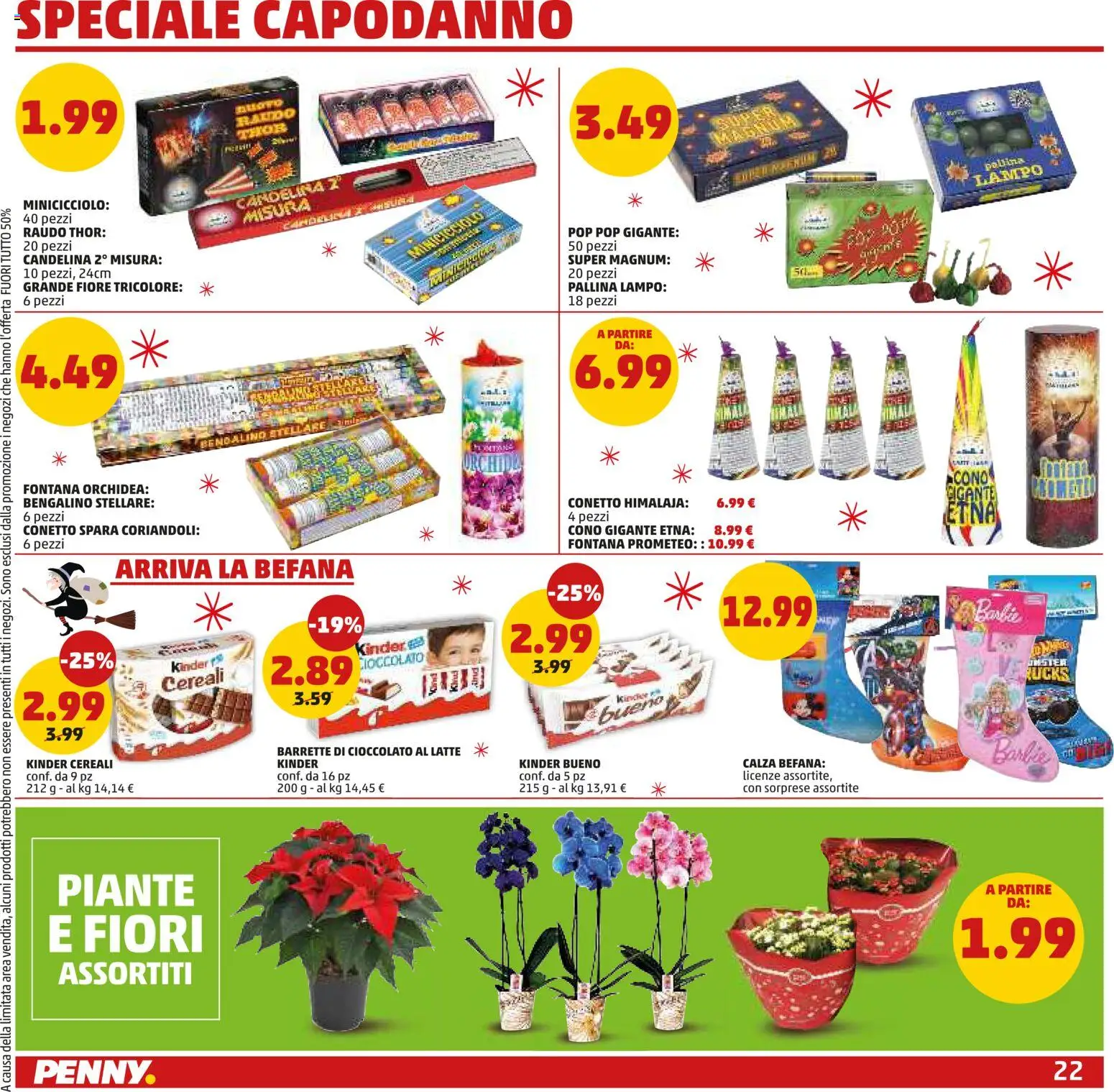 Volantino PENNY del 15.12.2025 | Pagina: 22 | Prodotti: Cioccolato, Cereali, Latte, Orchidea