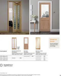Preview of B&Q - Doors, windows & interiors valid from 25.02.2026 | Page: 47 | Products: Doors