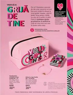 Ofertele Avon valabile de la 01.12.2025 | Pagină: 55 | Produse: Geantă pentru cosmetice, Geantă, Brățară