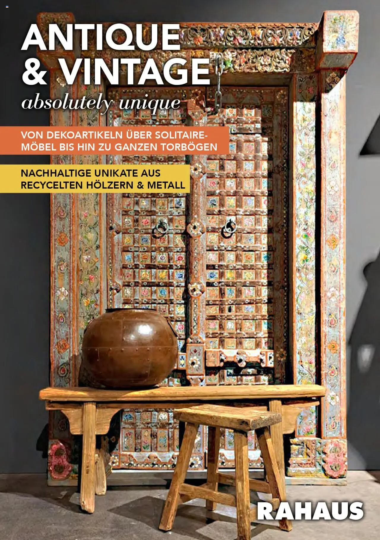 Rahaus  Antique und Vintage – gültig ab 10.07.2024 | Seite: 1