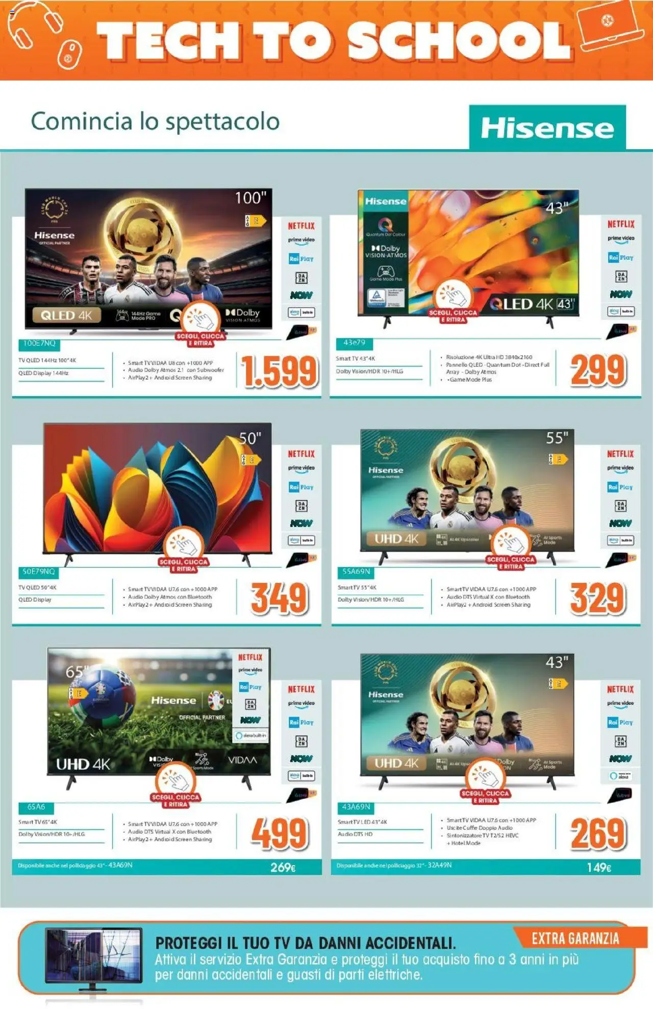 Volantino Expert del 14.08.2025 | Pagina: 17 | Prodotti: smart TV, TV, Video, Cuffie