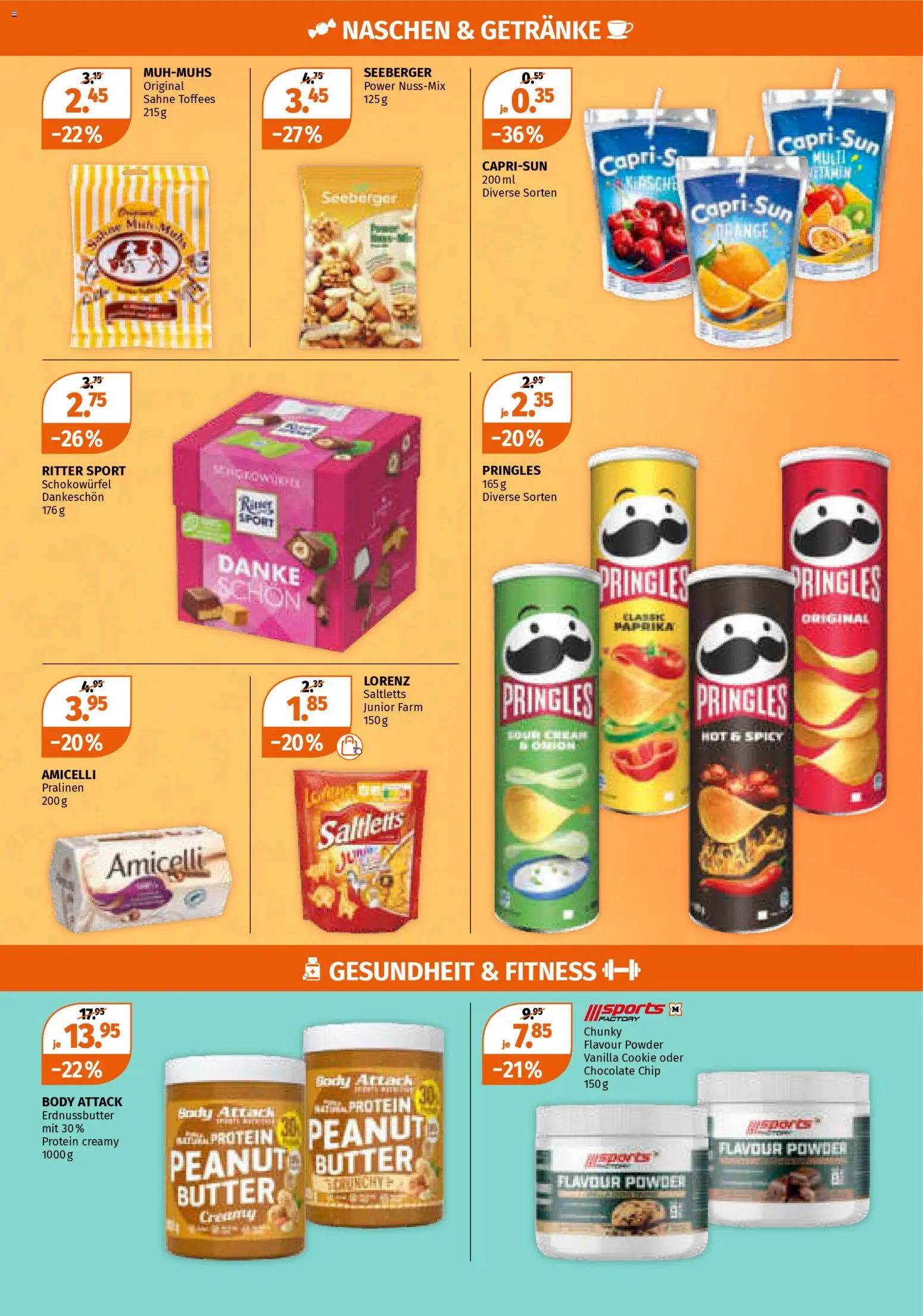 Müller Aktionen – gültig ab 08.01.2026 | Seite: 15 | Produkte: Butter, Chips, Sahne