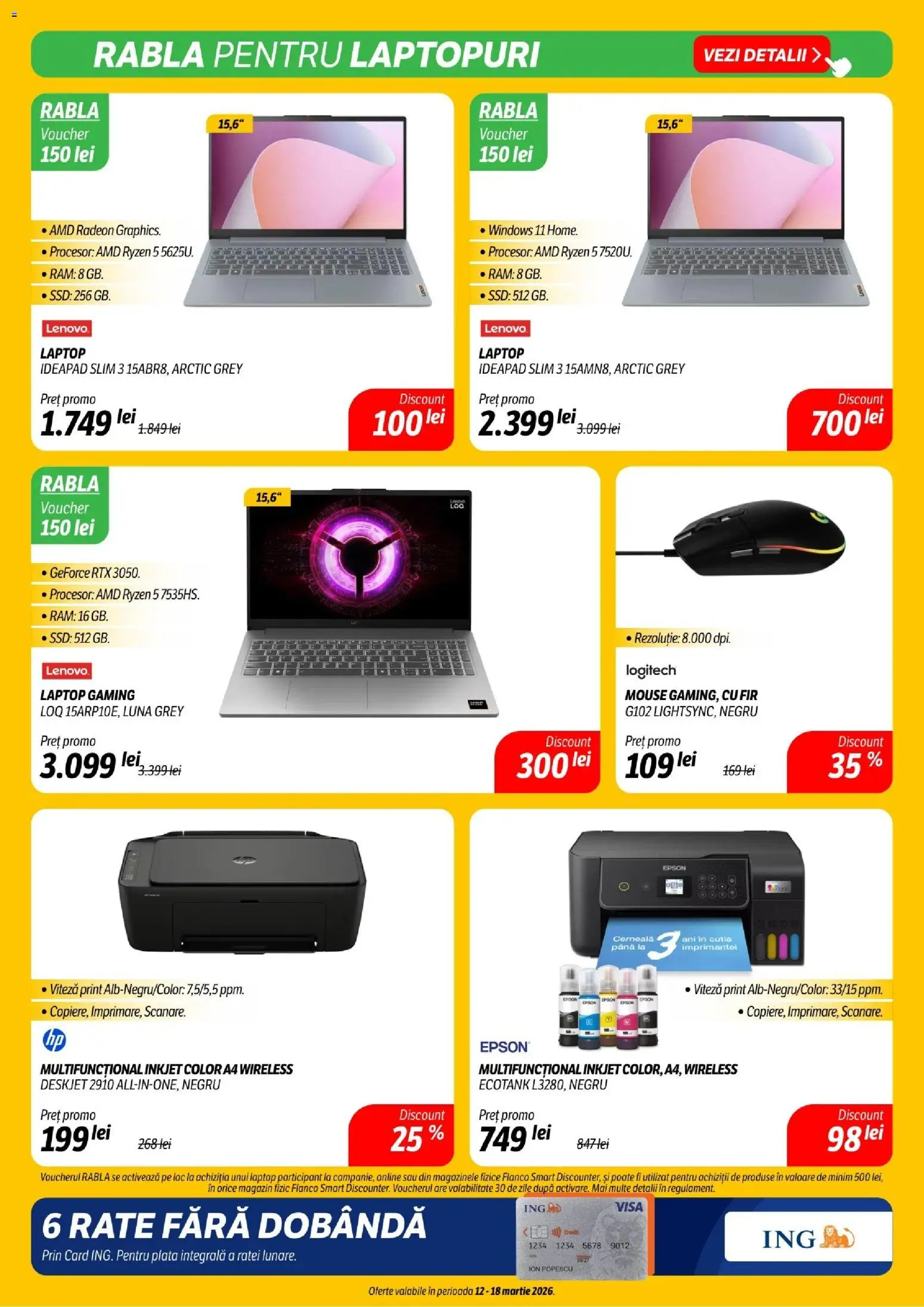 Noul catalog Flanco – valabil de la 12.03.2026 | Pagină: 15 | Produse: Laptop, Mouse