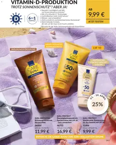 AVON Katalog April 2026 ab 01.04.2026 gültig | Seite: 183 | Produkte: Sonnencreme, Wasser, Körperlotion