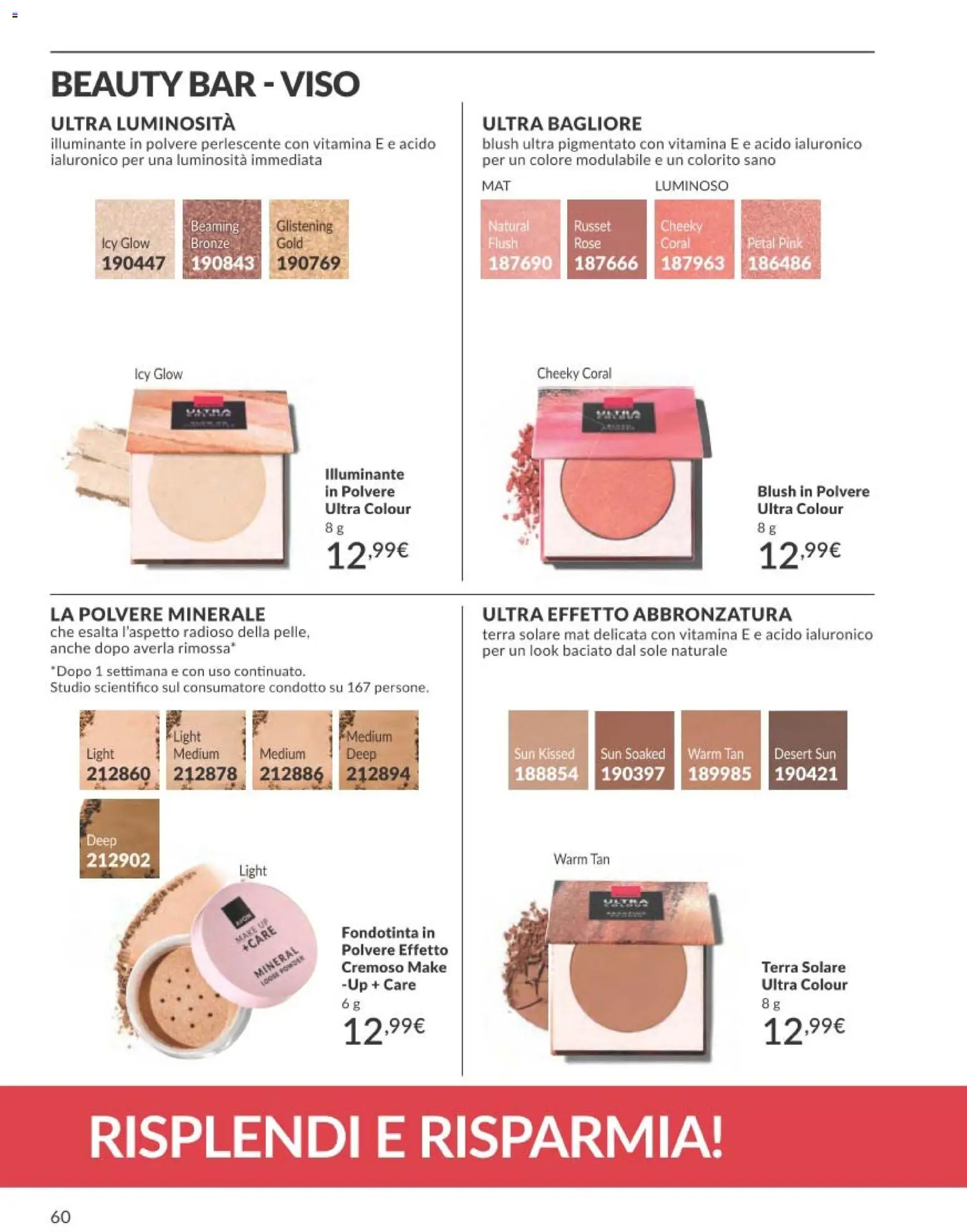 Volantino Avon del 01.02.2026 | Pagina: 60 | Prodotti: Illuminante, Fondotinta, Terra, Blush