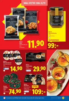 Lidl - erbjudanden - Förhandsvisning av reklamblad från butik Lidl aktuell från 27.10.2025 | Sida: 11 | Produkter: Chips, Aioli