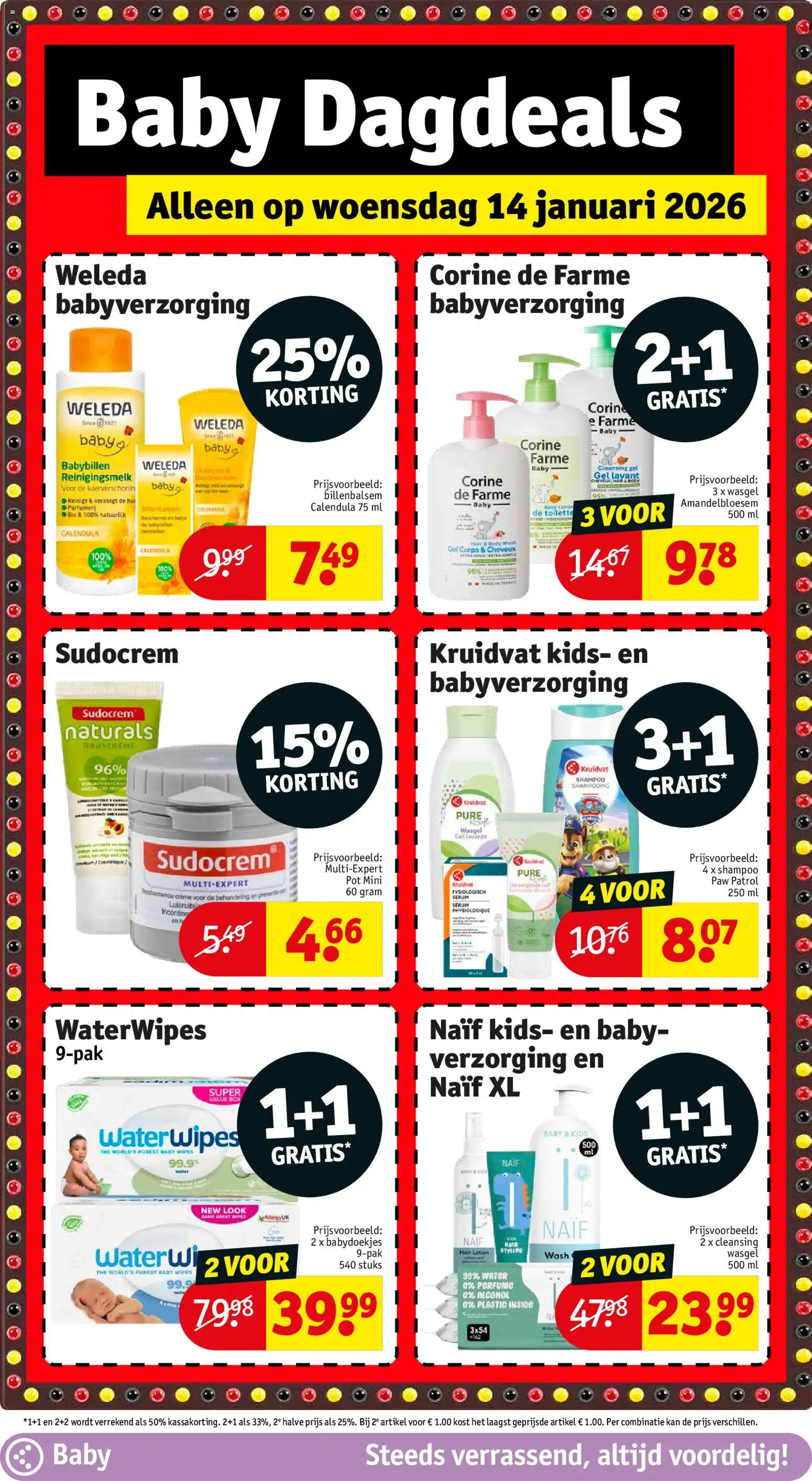 {H1} | Pagina: 5 | Producten: Babydoekjes, Alcohol, Pot, Kan