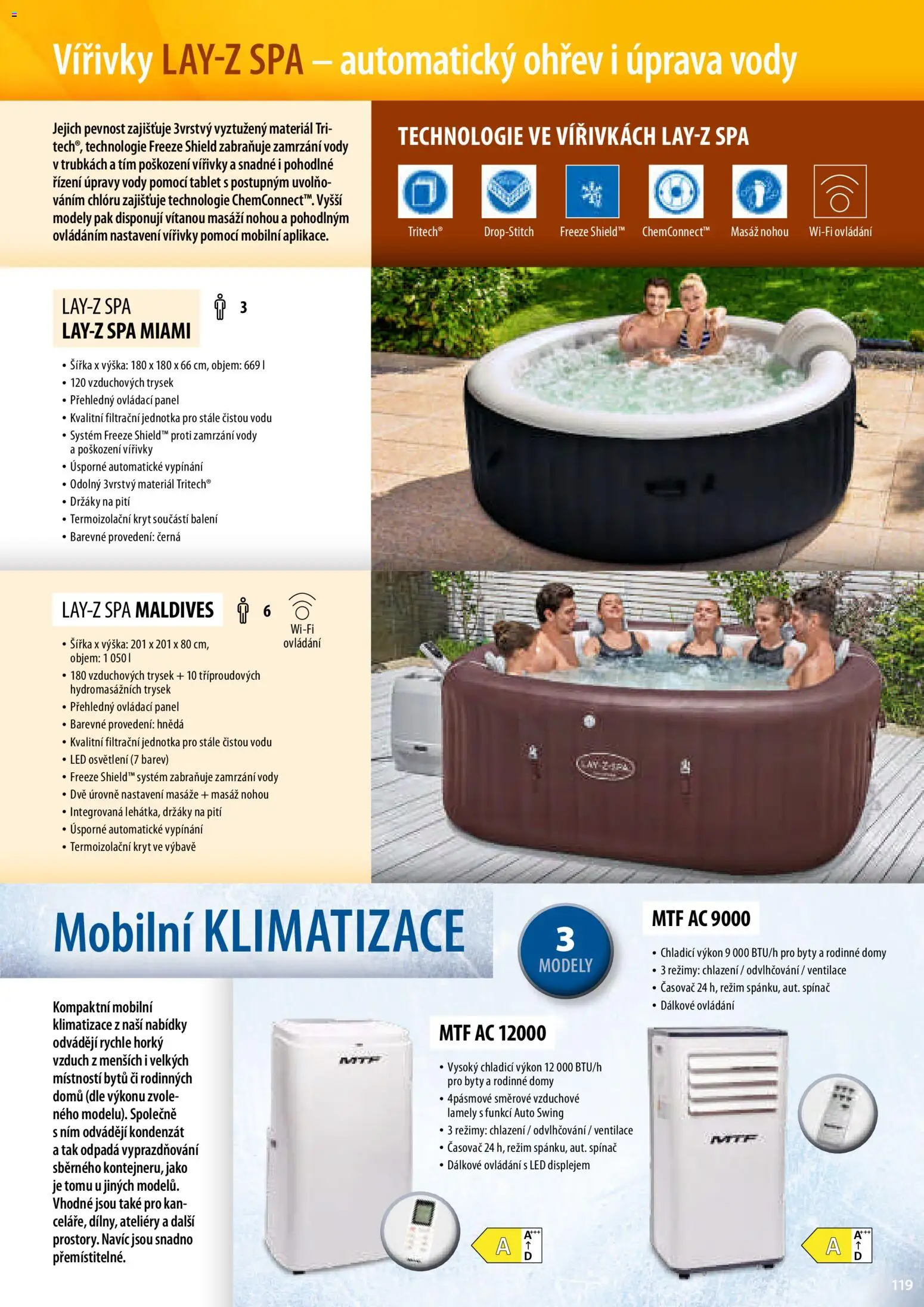 Mountfield katalog od 02.04.2026 | Strana: 119 | Produkty: Tablet, Klimatizace, Modely, LED