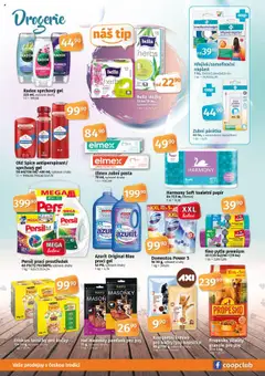 Náhled letáku Coop leták - Tuty od 08.10.2025 | Strana: 8 | Produkty: Prací gel, Prací prostředek, Granule, Drogerie