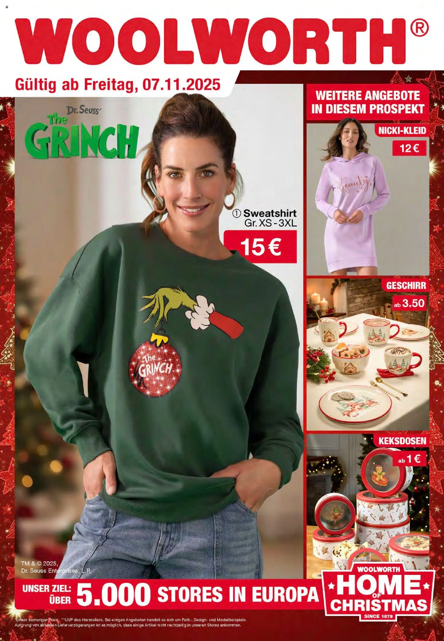 Woolworth Flugblatt gültig ab 07.11.2025 | Seite: 1