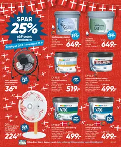 Bilka Tilbudsavis gyldig fra 29.08.2025 | Side: 36 | Produkter: Søm, Maling, Bad, Ventilatorer